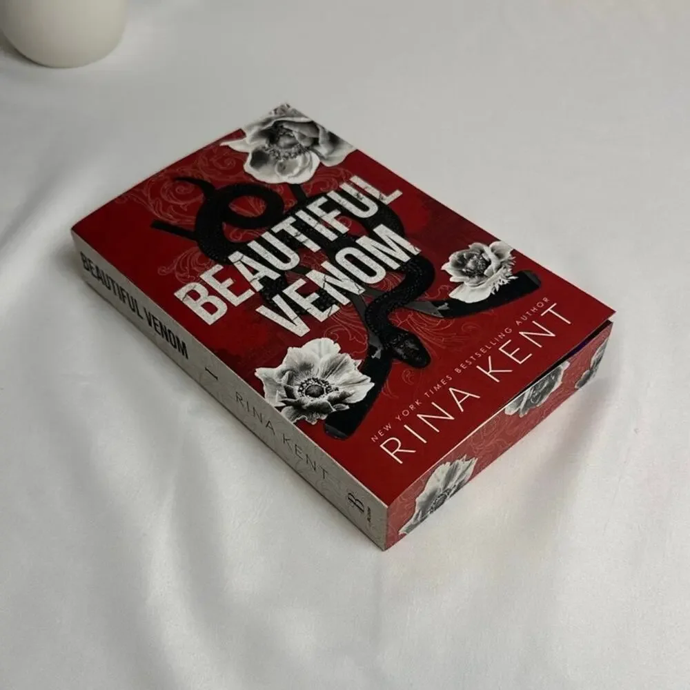 Beautiful Venom Rina Kent Target Exclusive Sprayed Edges Paperback Romance